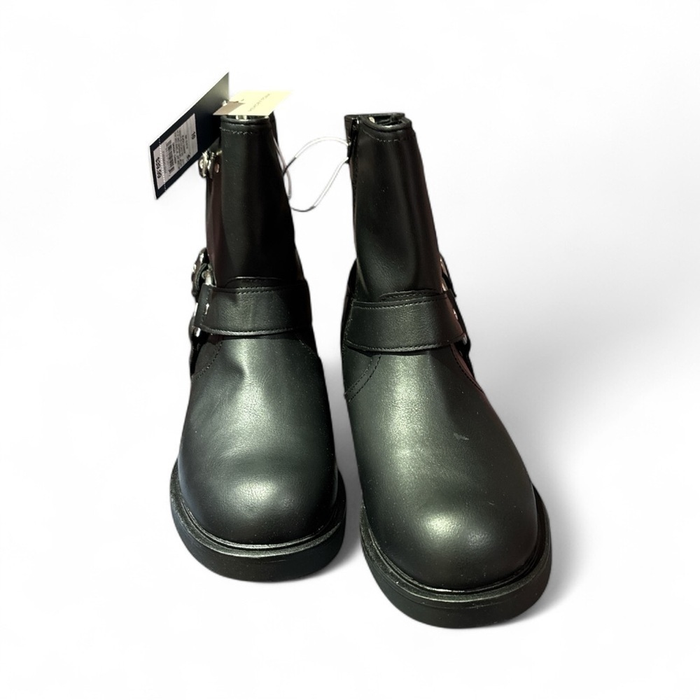Universal Thread Black Ankle Boots memory foam. - Picture 2 of 3